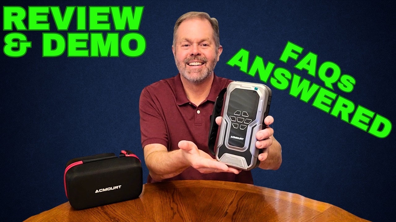 REVIEW & DEMO - Acmount Jump Starter with Air Compressor
