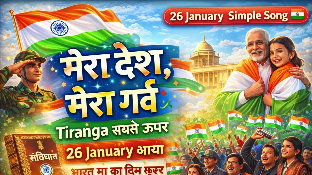26 January Song 🇮🇳 | Mera Desh Mera Garv