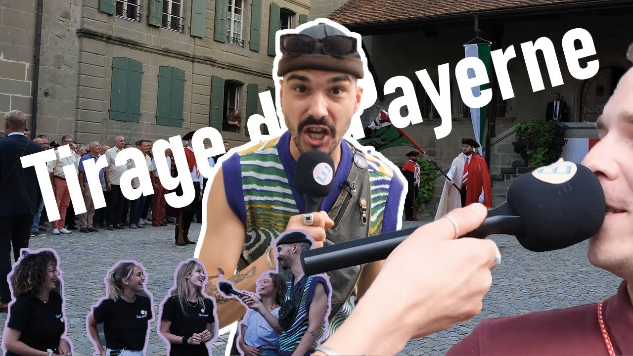 Tirage de Payerne - MICROTROTTOIR (Hey Pélo, t'es mal habillé)