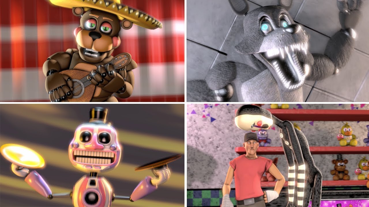 Every Other FNAF Animatronic in a Nutshell