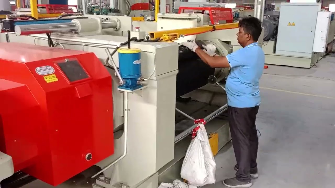 EVA Sheets, Sandals, Cow Mat making Factory #rubber #EVA