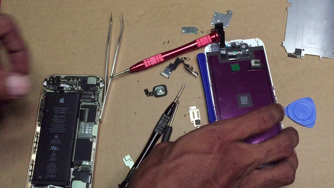how to replace lcd iphone 6 / cara menukar lcd iphone 6