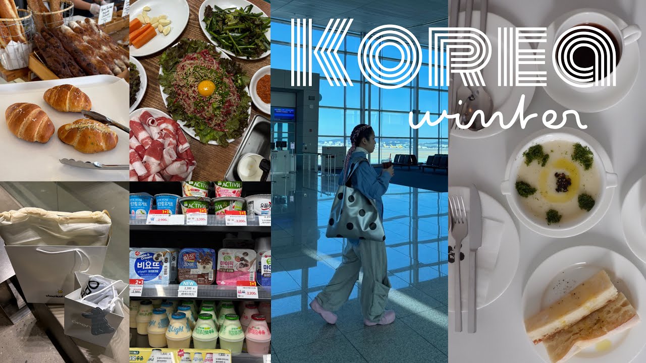 【Korea,Seoul】vlog#58 2泊3日韓国ソウル❣️ユッケ爆裂愛してるすぎ😽🎵🎵trip,cafe,shopping,christmas