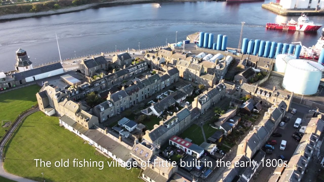 Aberdeen Harbour and Fittie Village 2022