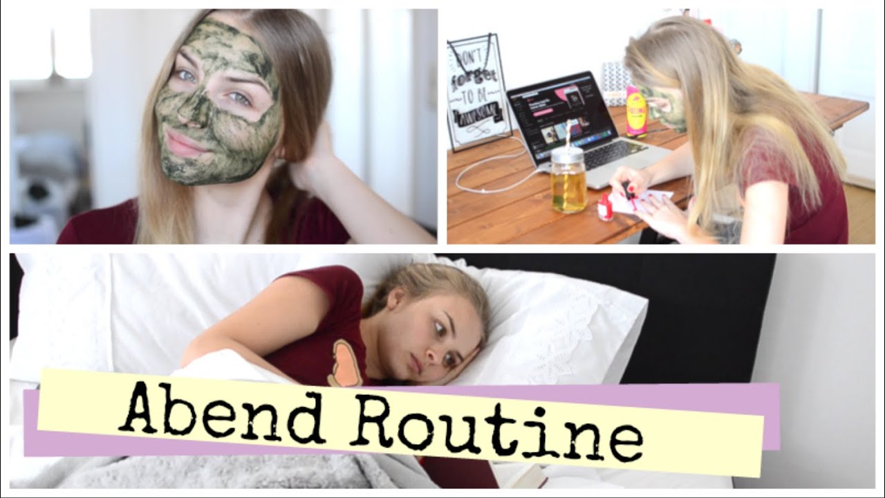 Meine ABEND ROUTINE  im Frühling
