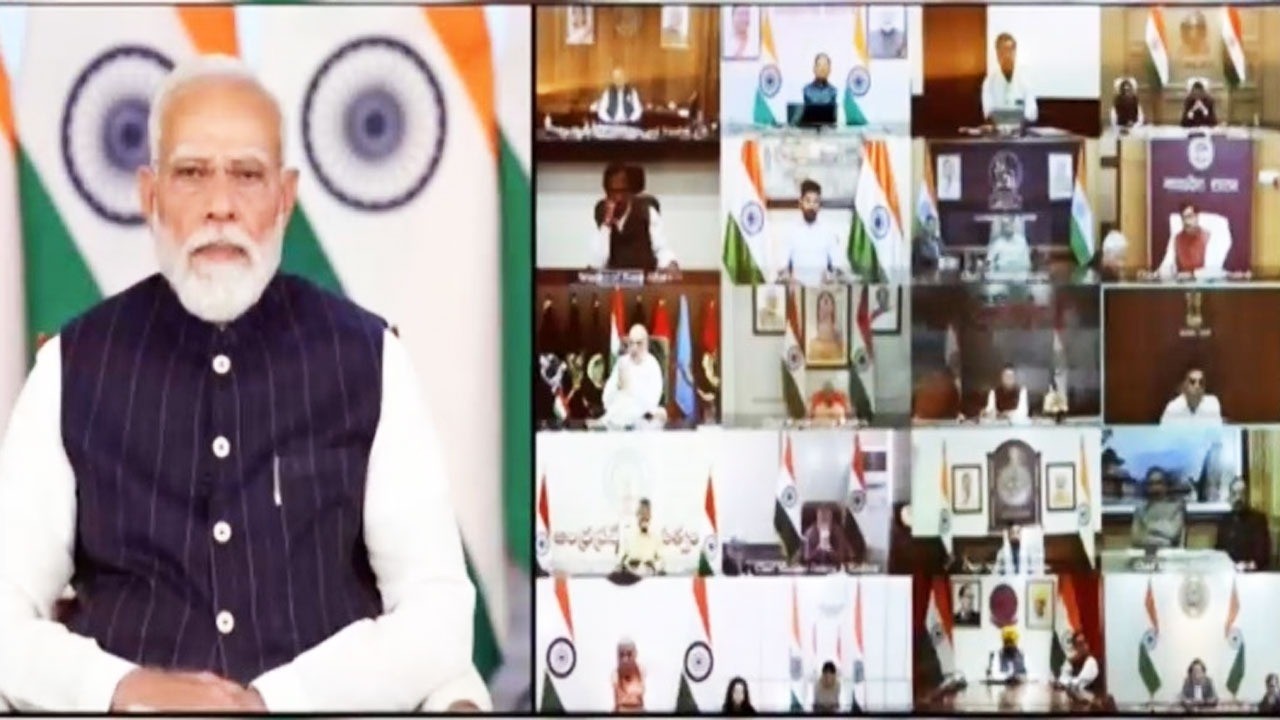 PM Modi Holds Meeting With PM-CM virtual meet to discuss Iran war impact | Breaking News