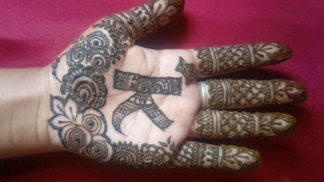 K naam ka mehandi designs| Front hand mehandi design k naam ka| mehandi design k alphabet front hand