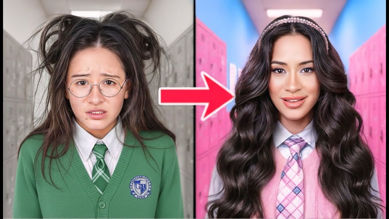 Nerd Girl Becomes the College Queen Overnight
