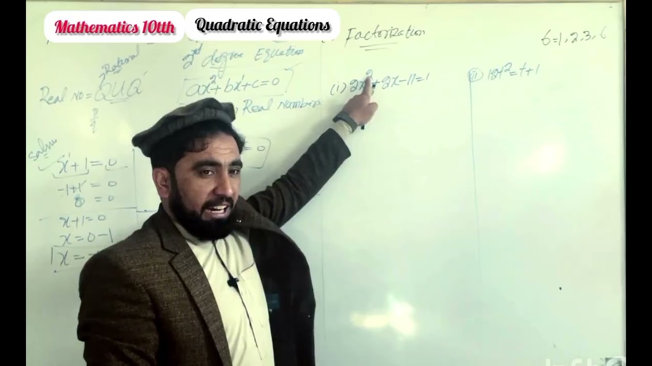  10th Math 1st Lecture unit#1 Quadratic Equations