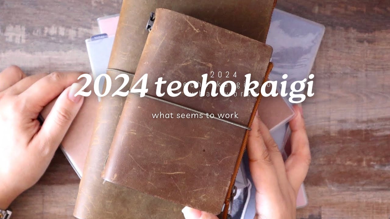 2024 Techo Kaigi 2.0// Travelers Notebook, Take A Note & Nothing Planner