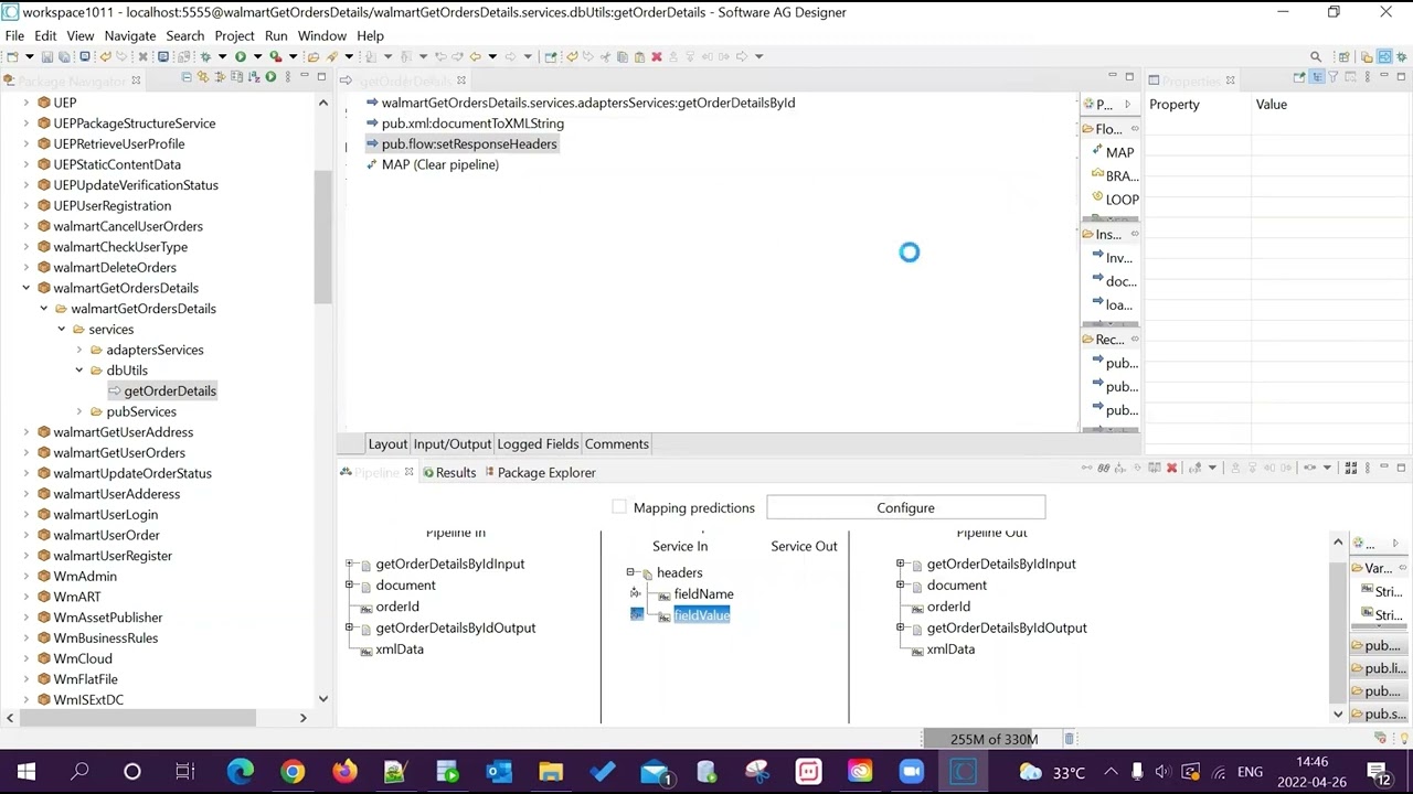 Create Dynamic Server Pages (DSP) on webMethods IS
