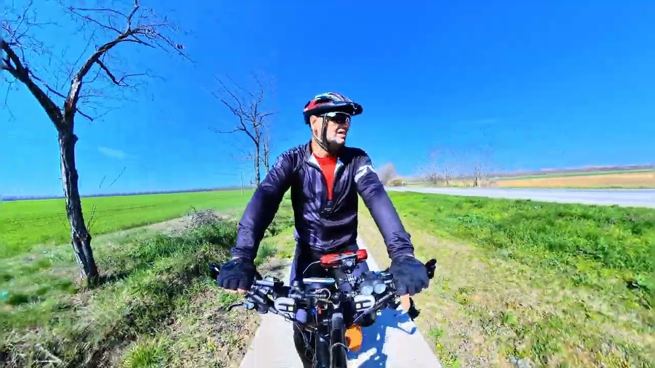 Avantura biciklom deo bačke ( SRB ) PREŠAO SAM 86 KM. 14.3.2026.