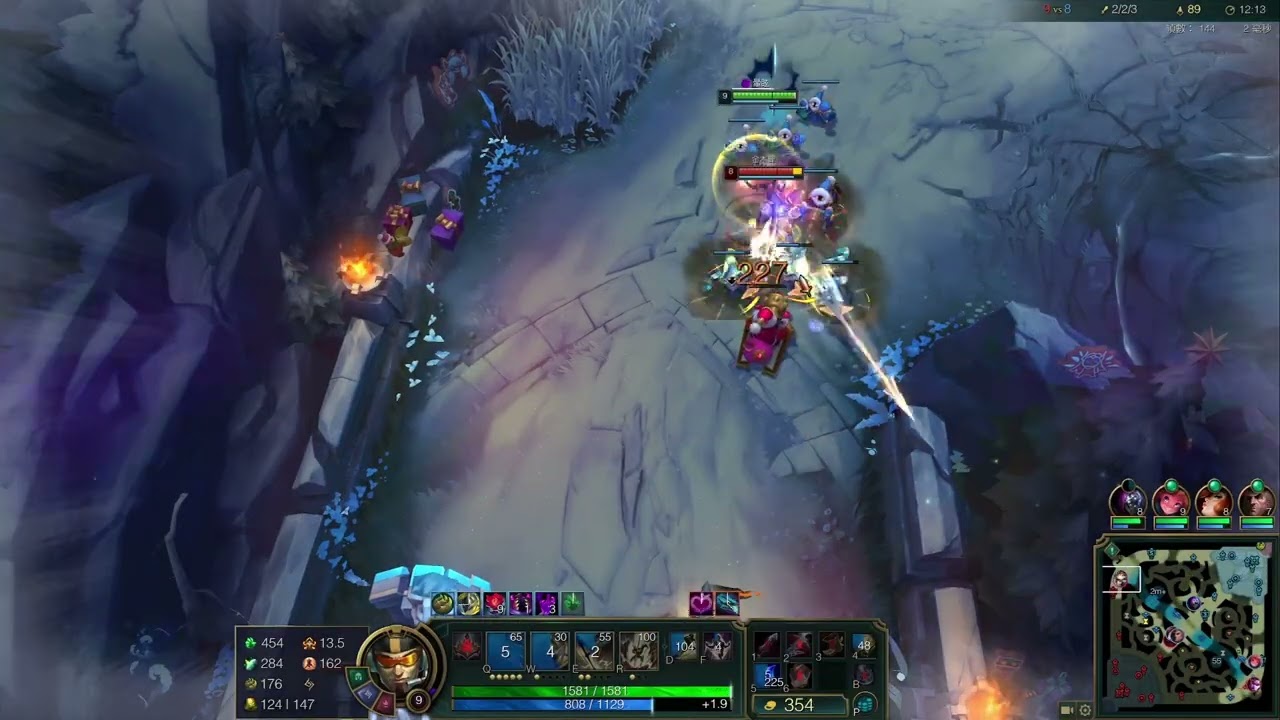 鑽三 上路 嘉文四世 vs 卡蜜兒 / Diamond 3 Top Jarvan IV vs Camille