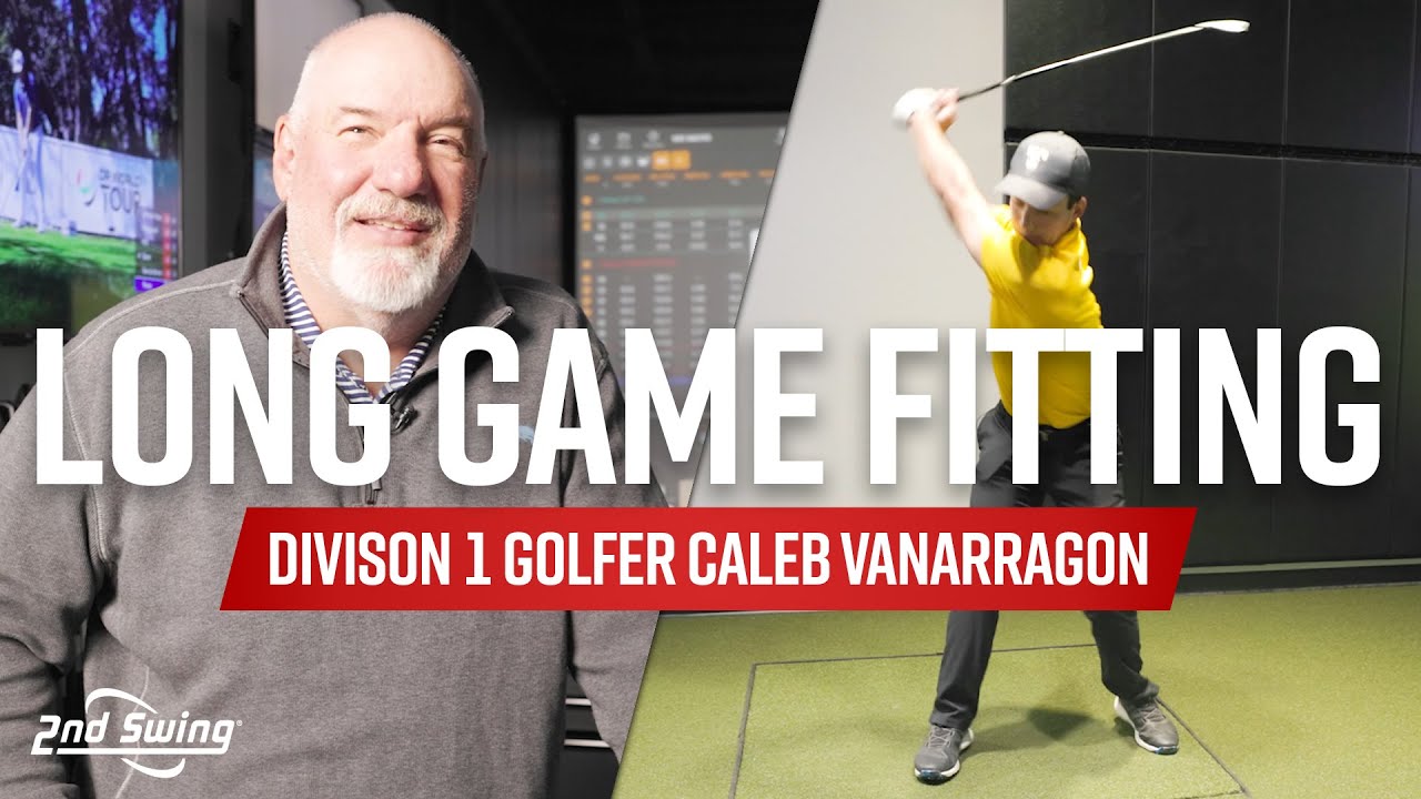 LONG GAME CLUB FITTING | Division 1 Golfer Caleb VanArragon