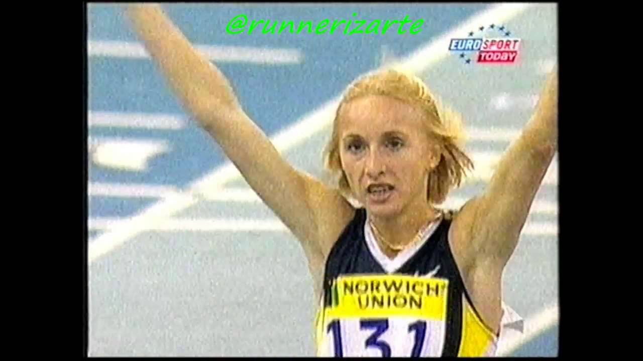 Record del Mundo Femenino 3000m.l. P.C. 8:32:88 Gabriela Zsabo Gran Prix Indoor Birmingham 2001
