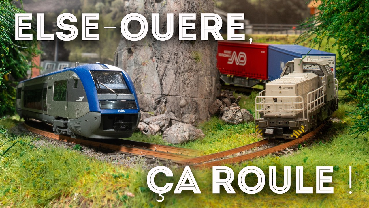 Les TRAINS roulent sur ELSE-OUERE (marchandises et voyageurs, FR et US)