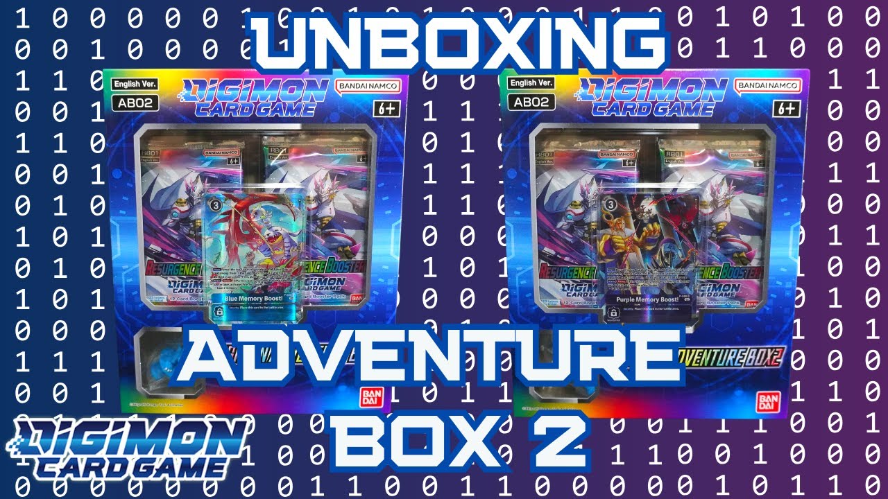 Digimon Adventure Box 2 Unboxing! | NEW ALT ART MEMORY BOOST CARDS! | Digimon TCG & Card Game