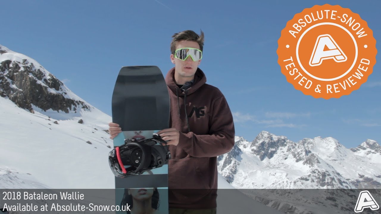 2017 / 2018 | Bataleon Wallie Snowboard | Video Review