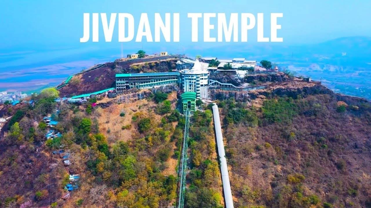 Climbing Steps of Jivdani Temple Virar, Mumbai