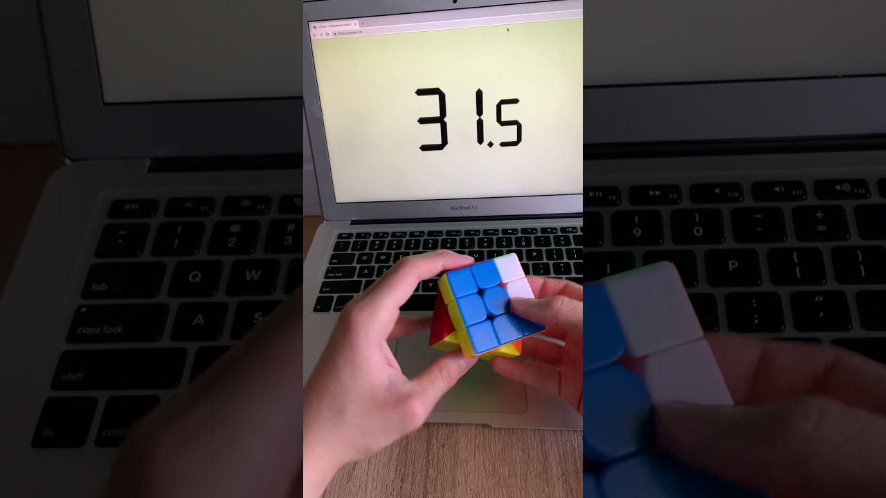 RUBIK'S CUBE UNDER 30 SECONDS!!!