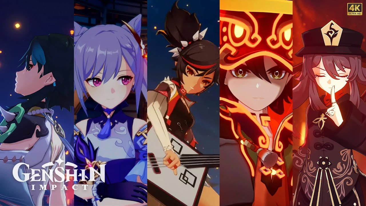 All Lantern Rite Cinematic Cutscenes 2021-2025 Genshin Impact 4K | Which One was your Favorite?