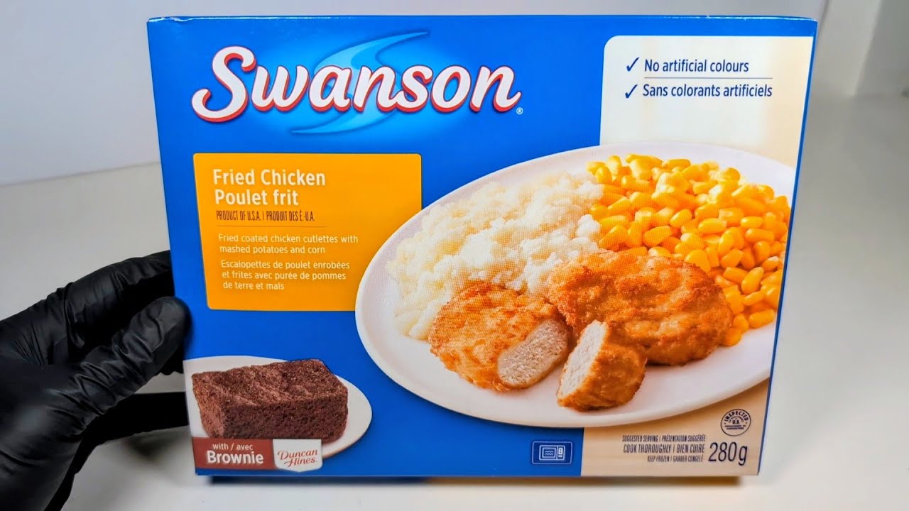 Swanson Fried Chicken TV Dinner REVIEW | Still a Microwave Classic?