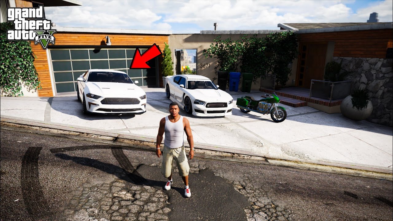 Franklin Got His Super Car For His Showroom in GTA 5! (Ford Mustang)