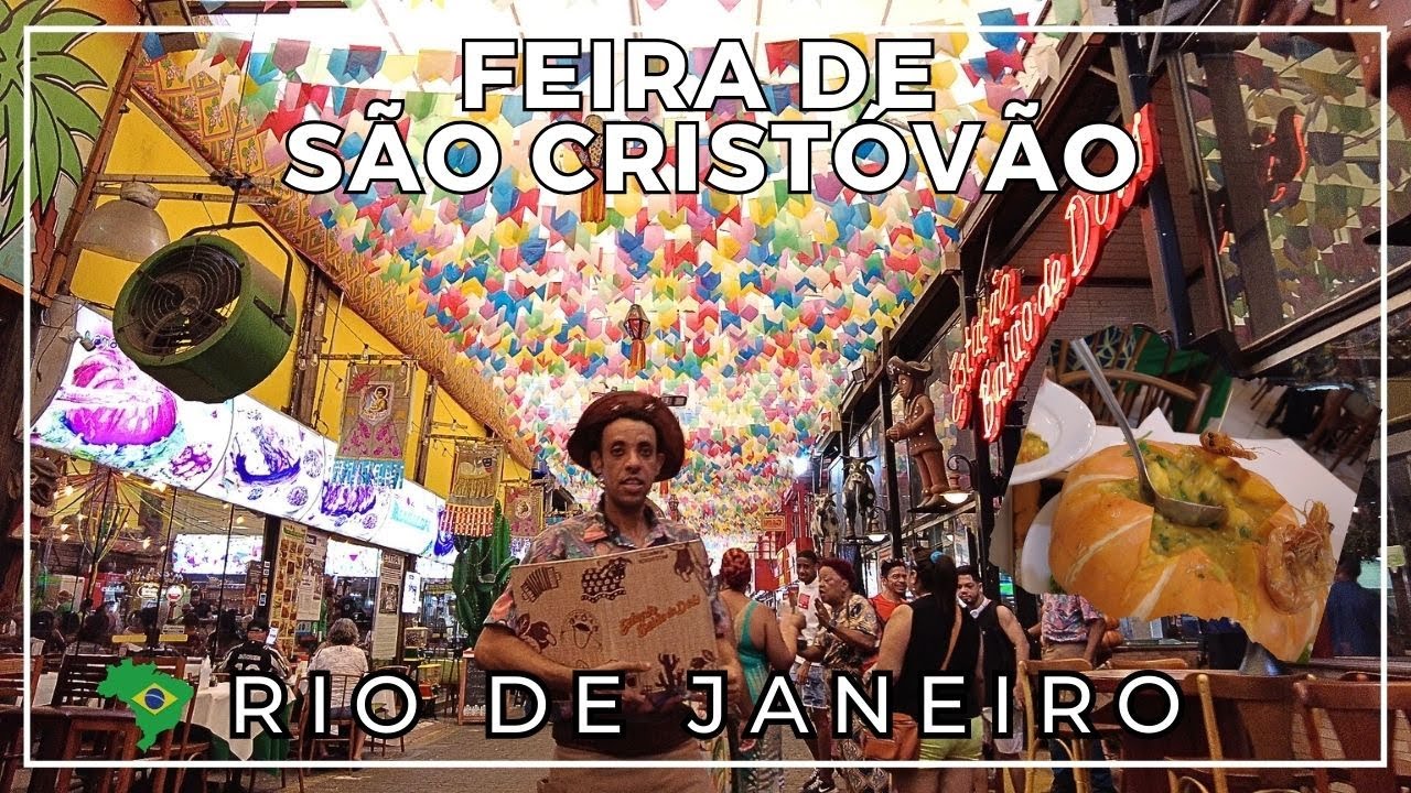 Feira de São Cristóvão - Rio de Janeiro - Centro Luiz Gonzaga de Tradições Nordestinas, Walking Tour