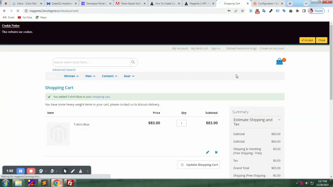 Extra fee Plus Magento2 extension Demo video
