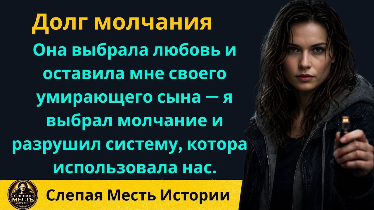 Она выбрала любовь и оставила мне своего умирающего сына — я выбрал молчание и разрушил систему,