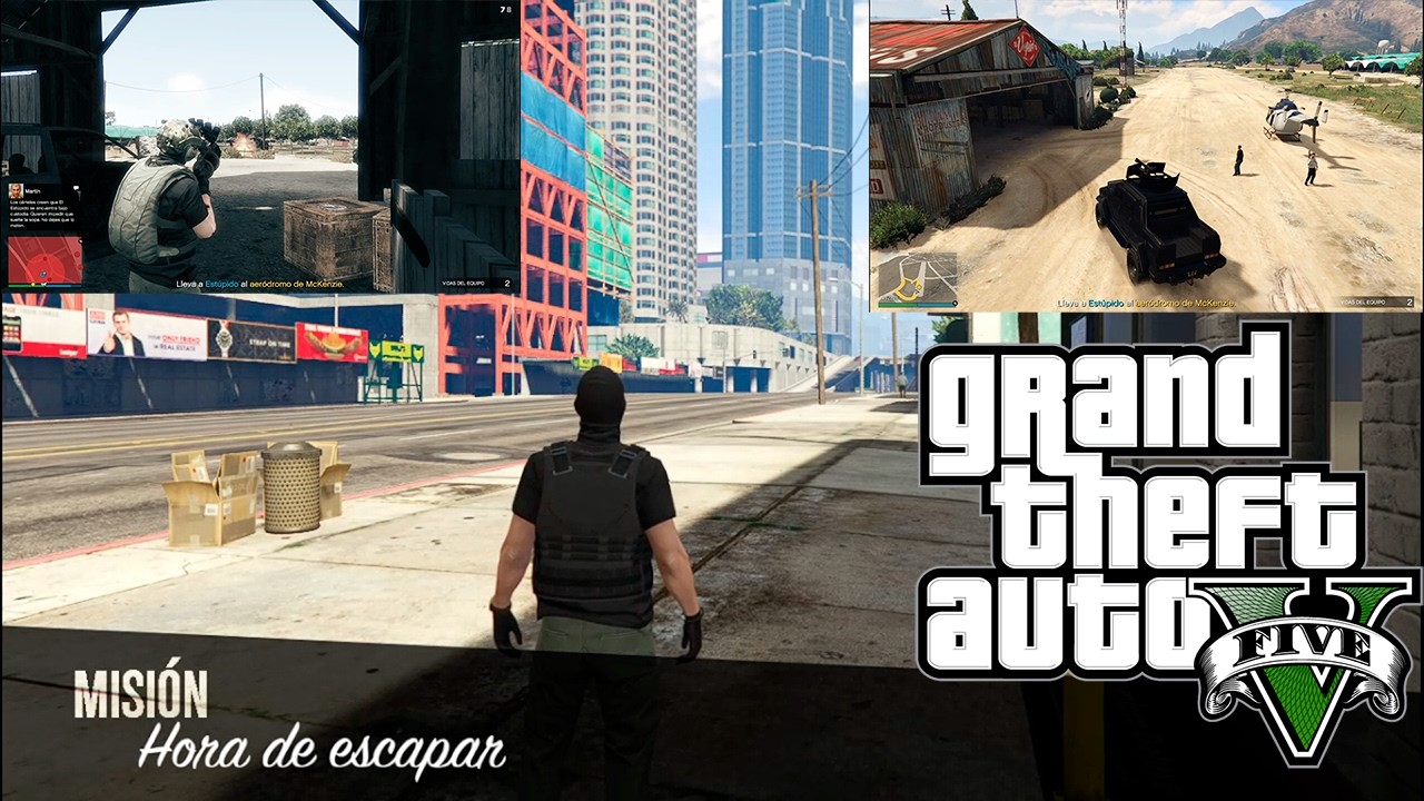 Hora de escapar, misión de Martín en GTA 5 ONLINE