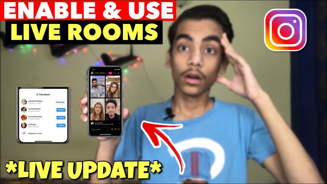 Instagram Live Rooms | How To Enable & Use Instagram Live Rooms in Android/iOS