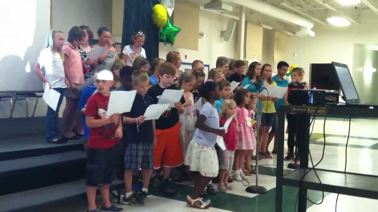 Retirement Song by Kids from Good Shepherd Lutheran School - Mr Mickley Principal(ed) M&M Man