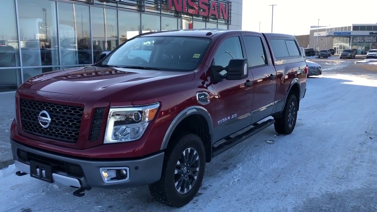 Nissan Titan XD PRO4X CC GAS Pro4X 2016 Leather - Topper - Navigation - XD GAS