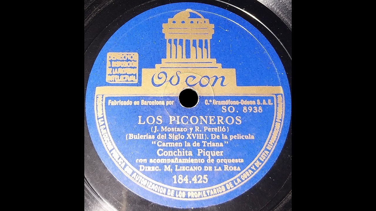 LOS PICONEROS - Bulerías - Conchita Piquer