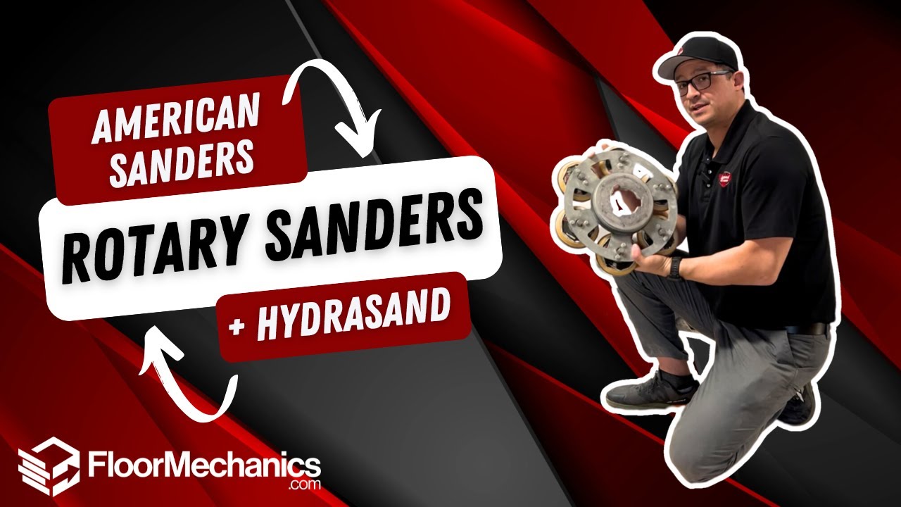 Which Rotary Sander is right for me? And how does the Hydrasand work?