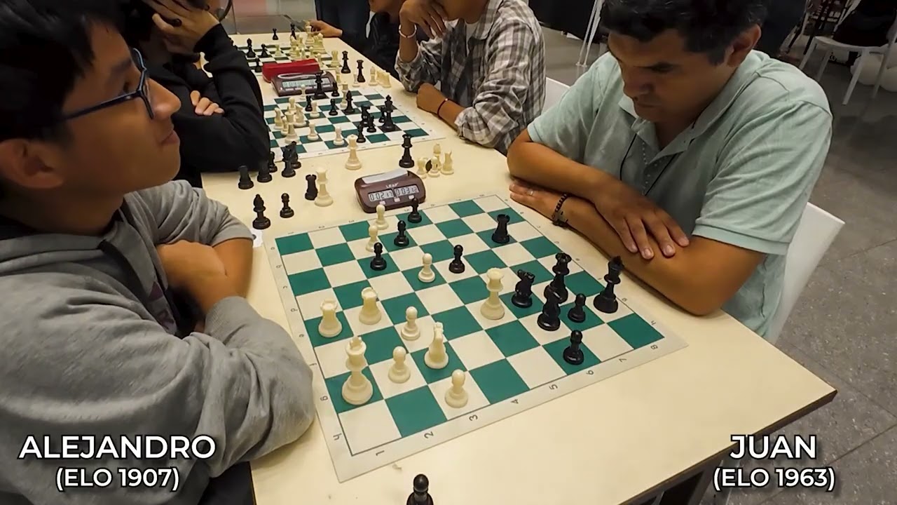 III BLITZ:  Ronda 5 - Alejandro (1907) vs Juan (1963). 5' + 3