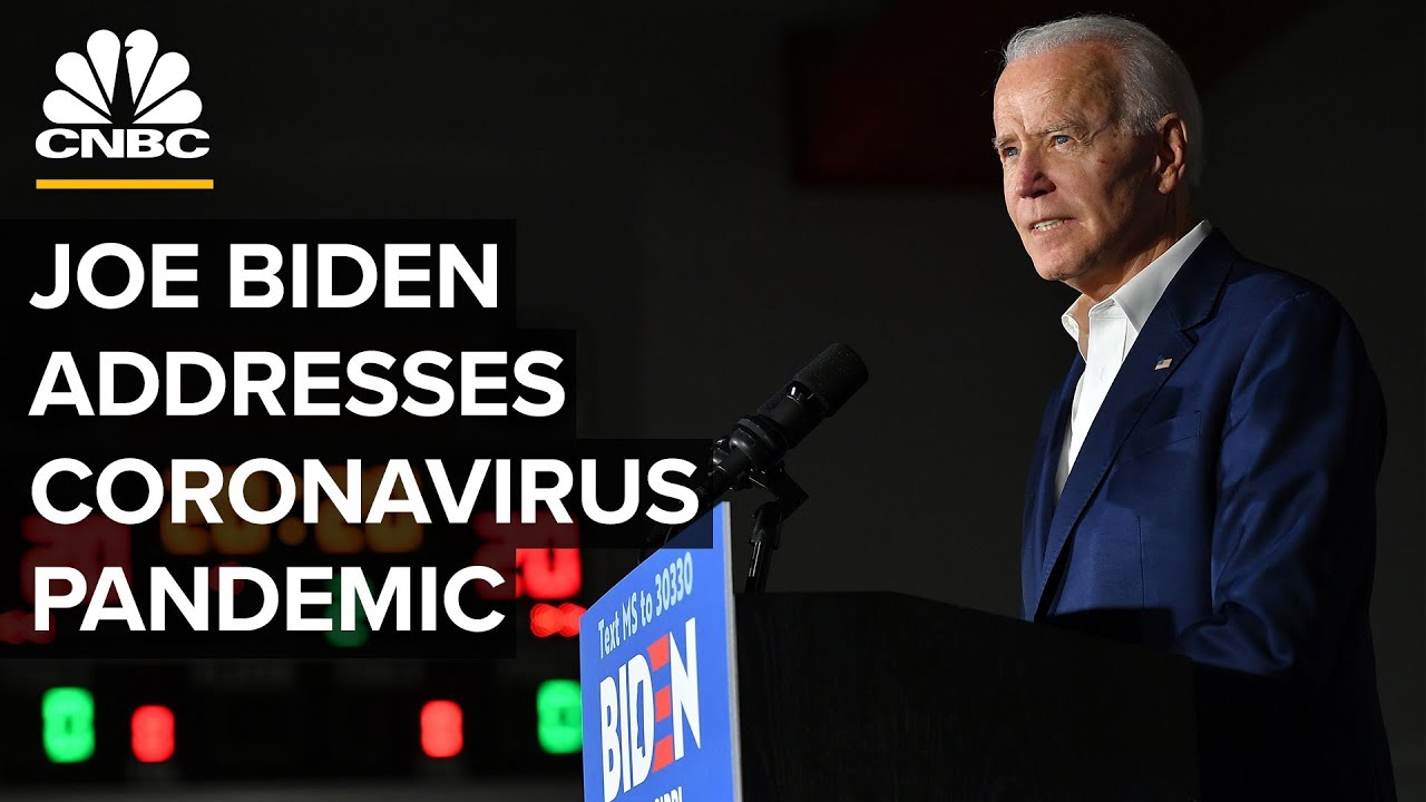 Former Vice President Joe Biden addresses the coronavirus pandemic &ndash; 3/12/2020