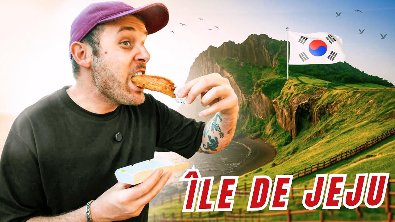Je MANGE TOUT sur un Night Market en Corée! Jeju 🇰🇷 🏝️