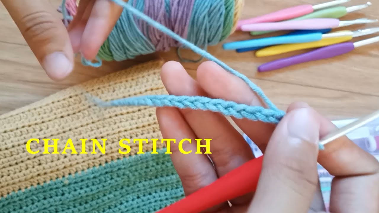 Ep. 1 Learn Chain Stitch for Beginners (Tagalog/Filipino) | Gantsilyo