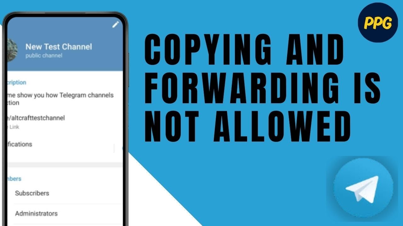How To Solve Copying And Forwarding is Not Allowed in Telegram Channel ?