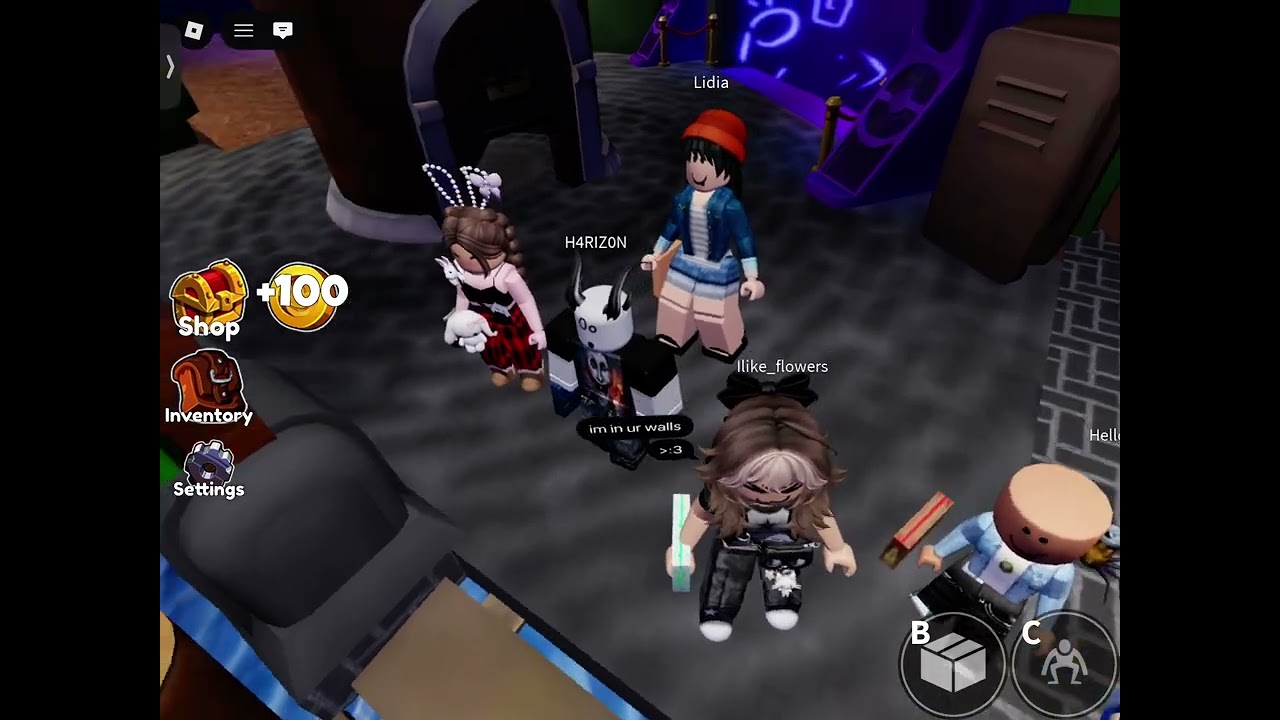 Playing rainbow friends 