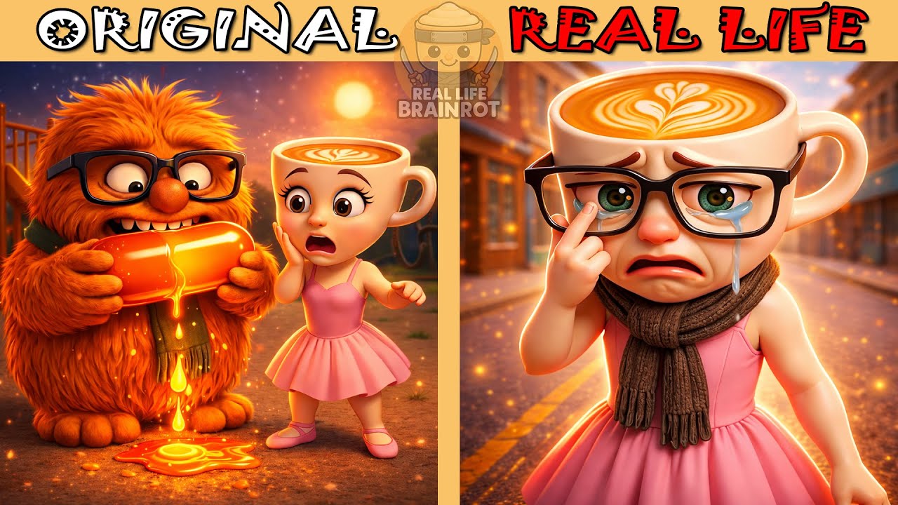 Brainrot Memes when it all ended | Brainrot Original vs Real life | Brainrot Animation