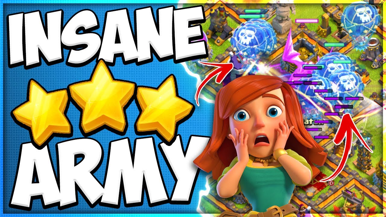 Anyone Can Use this Easy TH10 Attack Strategy! Electrone LaLo is the Best Air Army in Clash of Clans
