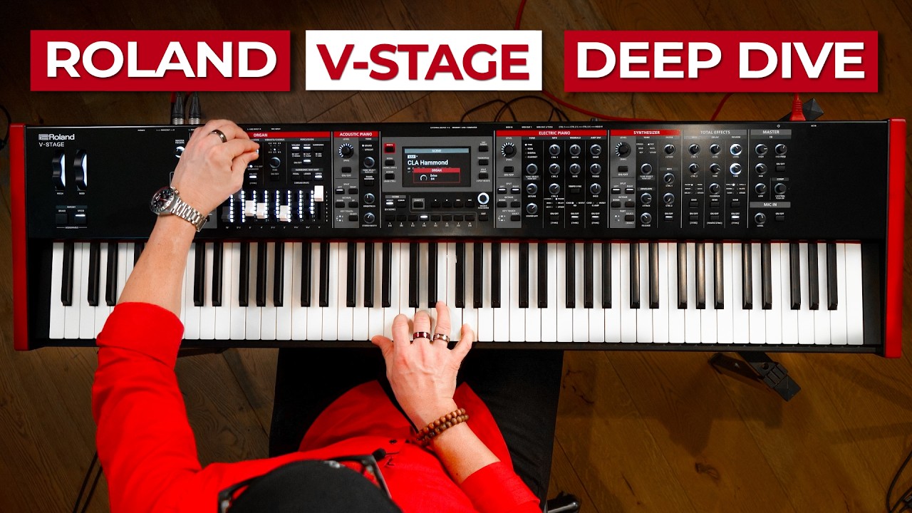 Roland V-STAGE: более глубокое погружение 🎹🔥