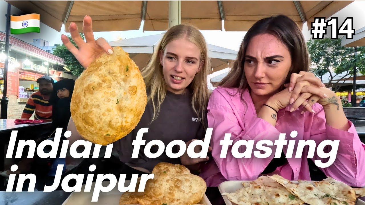 Голландцы пробуют индийскую еду в Джайпуре 🇮🇳 — INDIA Vlog #14