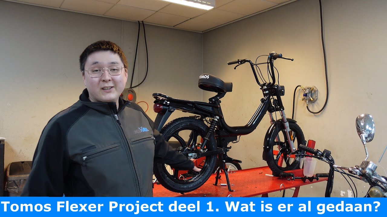 Tomoshandel Tomos Flexer project deel 1