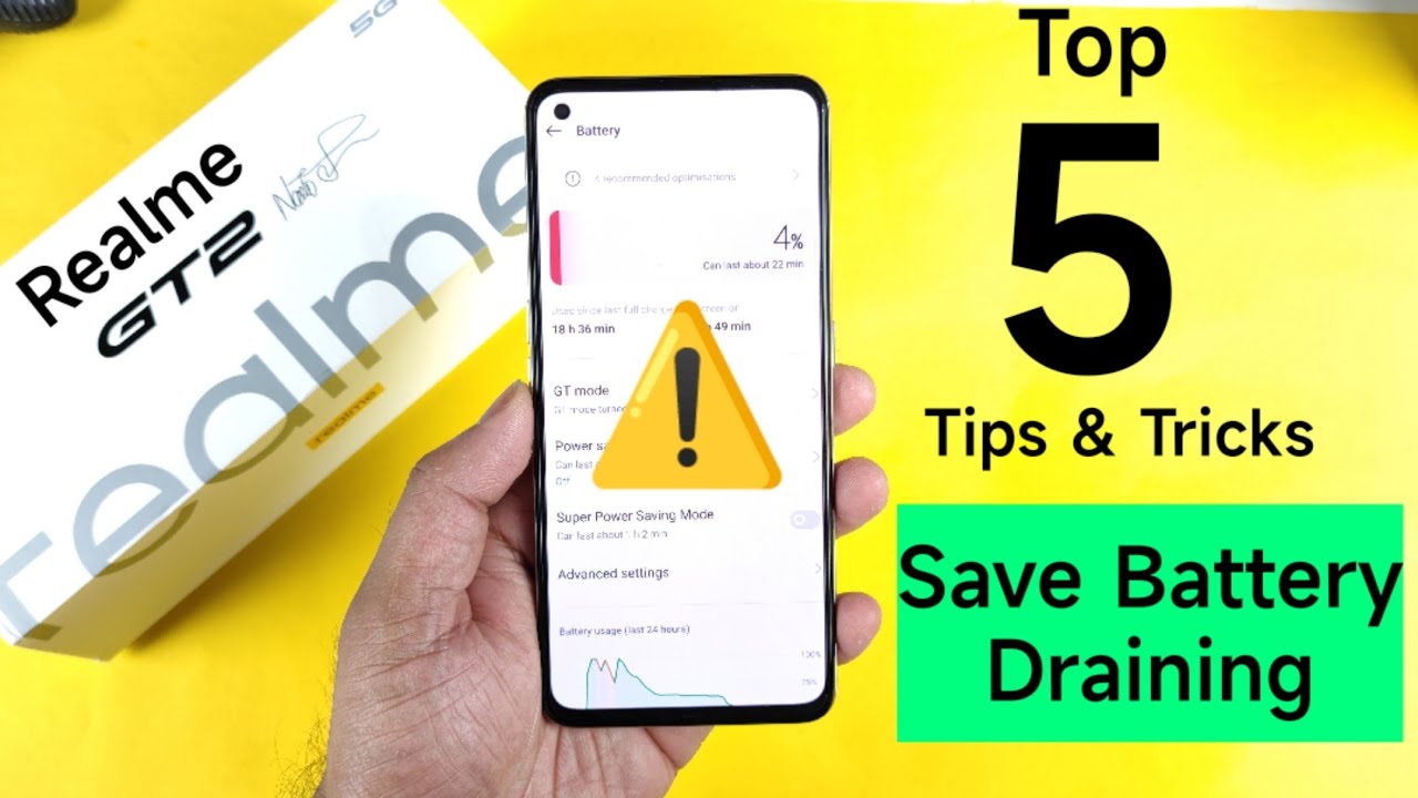 Советы и рекомендации по экономии заряда батареи Realme GT 2 #realmegt2