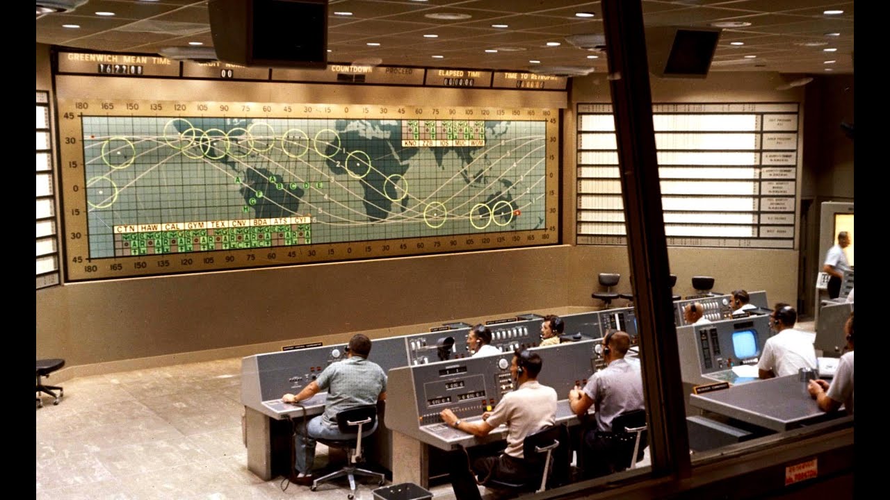 NASA's Mercury Control Center at the Cape