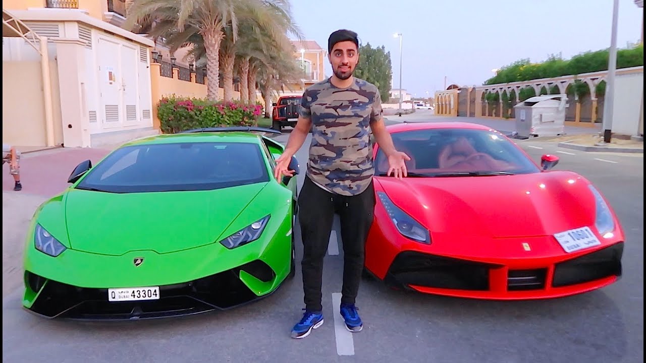 CHOOSING MY NEW CAR !!! ( LAMBORGHINI OR FERRARI )
